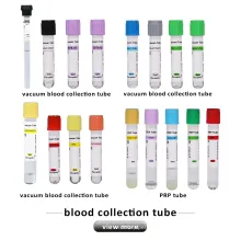 Suprimentos médicos descartáveis ​​de tubo de amostragem de sangue EDTA